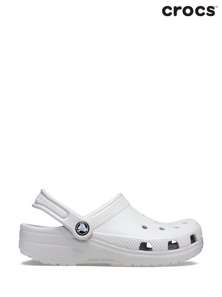 Crocs Dark Grey Kids Unisex Classic Clogs (448217) | AED233