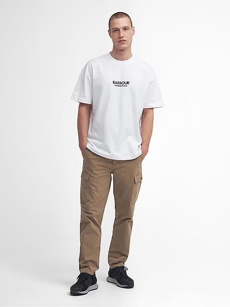 Barbour® International Oversized Formula 100% Cotton T-Shirt (448334) | 99 QAR