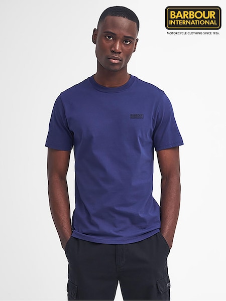Barbour® International Mens Small Logo 100% Cotton T-Shirt (448499) | 74 QAR
