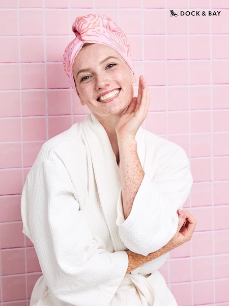 Dock & Bay Quick Dry Hair Wrap Suede