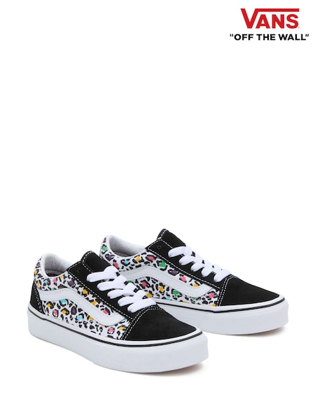 Negru - Vans Pantofi sport pentru fete bătrâni Skool (450466) | 143 LEI