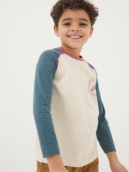 FatFace White On Rolling Jersey T-Shirt (450677) | €8.50