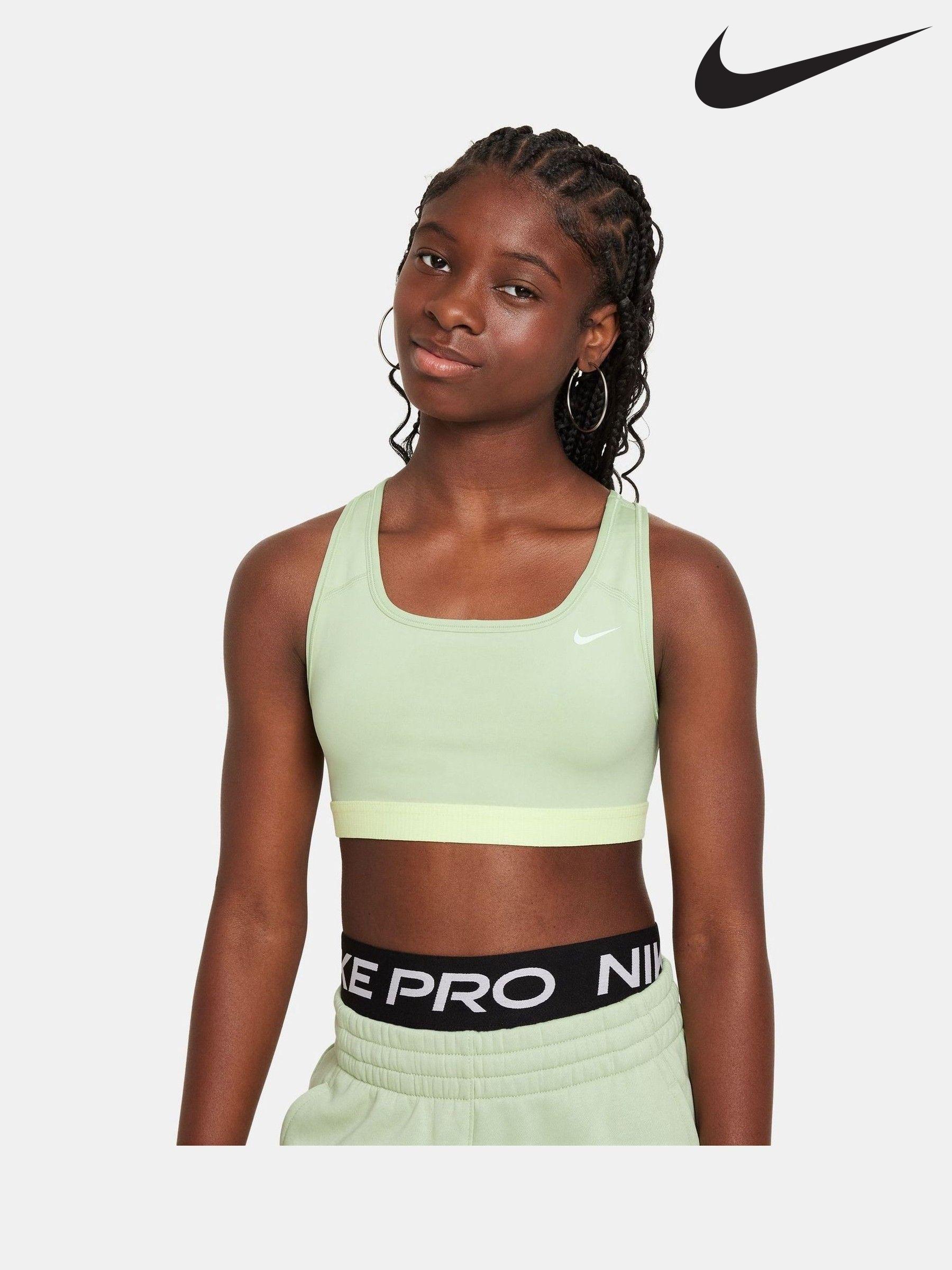 Green sports bra nike online