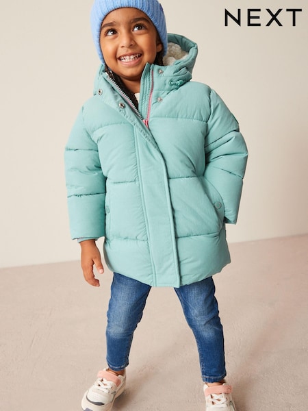 Modrozelena modra - Shower Resistant Padded Coat (3mths-7yrs) (450973) | € 21 - € 25