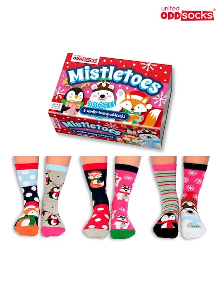 United Odd Socks Multi Mistle Toes Socks (451059) | €14
