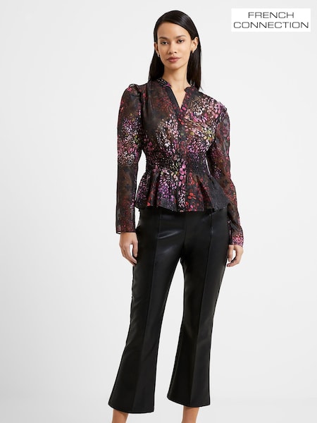 French Connection Elsie Bodine Filde Coupe Top (452584) | €21