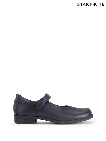 Start-Rite Samba Leather Wide Fit School Shoes (452809) | €34