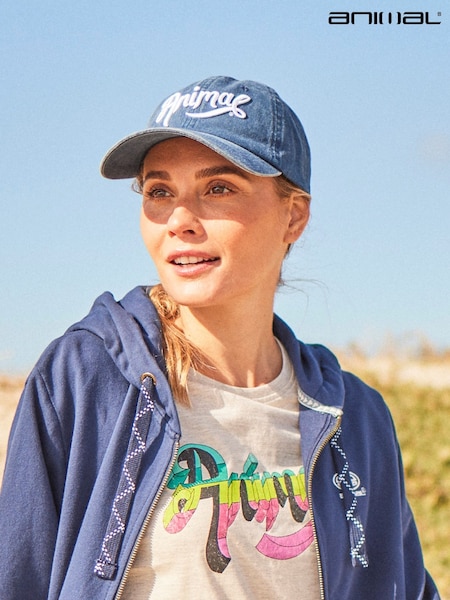Blå - Animal Womens Sophia Organic Coast Cap (453207) | kr530