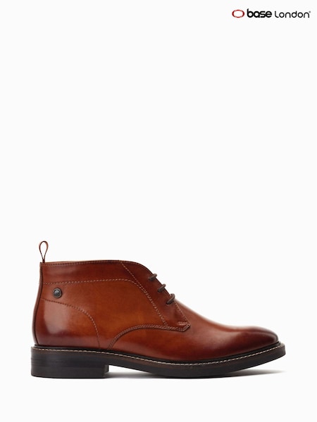Brun Mörk - Base London Knebworth Lace-up Chukka Boots (453639) | kr1 680