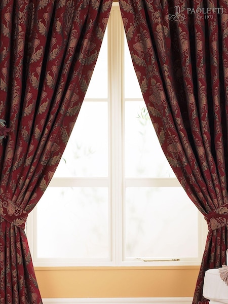 Paoletti Shiraz Traditional Jacquard Pencil Pleat Curtains (454134) | NT$5,600 - NT$8,860