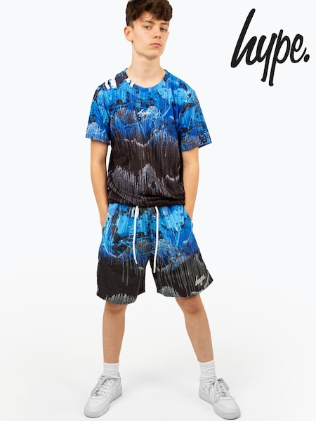 Hype. Boys Blue Tripple Drip T-Shirt (455152) | €11