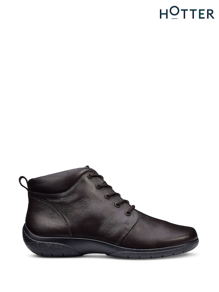 Brown - Hotter Ellery Lace-up Boots