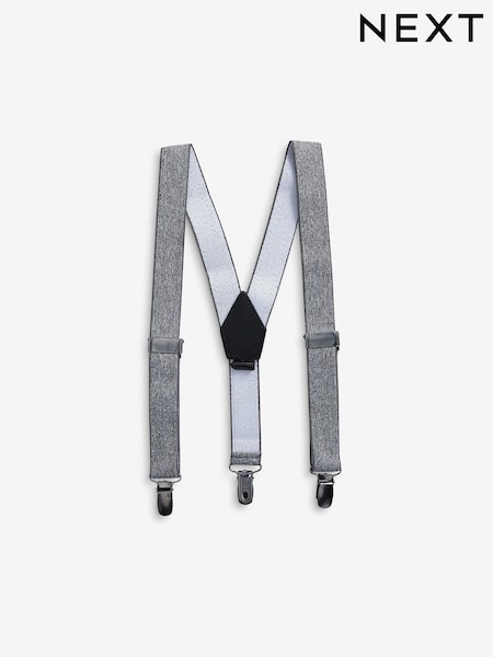 Grey Marl Boys Braces (456571) | ₪29 - ₪34