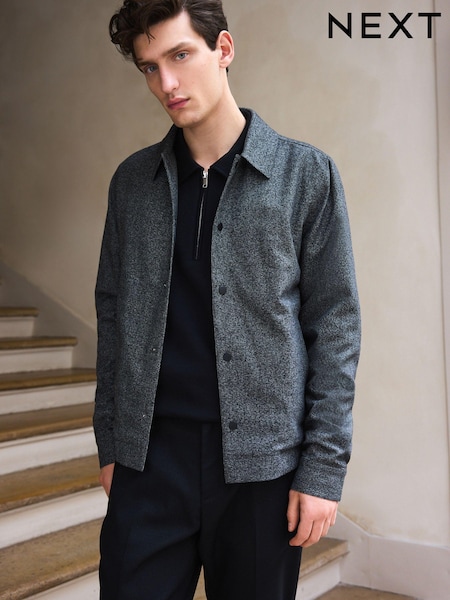 Grey Smart Textured Shacket (457851) | €23