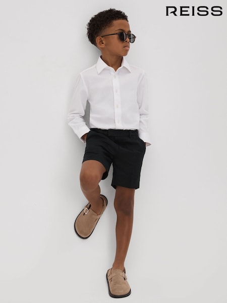 Reiss Kin Slim Fit Linen Adjustable Shorts (457962) | 60 €
