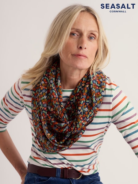 Röd - Seasalt Cornwall Pentillie Snood Halsduk
