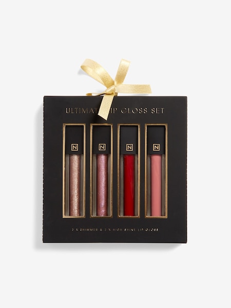 Set of 4 High Shine and Shimmer Lip Glosses (458582) | €21
