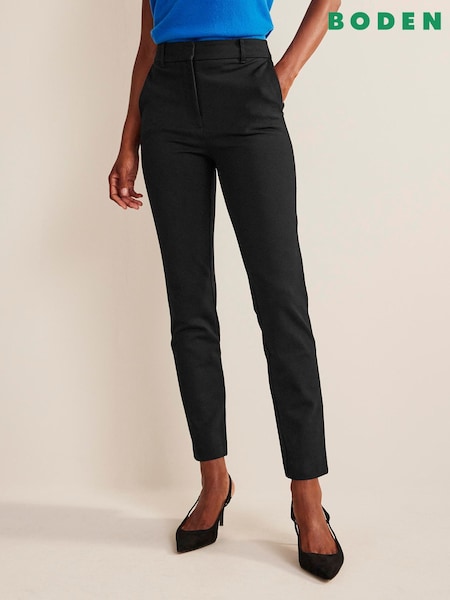 Boden Black Highgate Jersey Trousers (459207) | €115