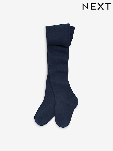 Navy Blue Cotton Rich School Tights (459219) | R$ 35 - R$ 50