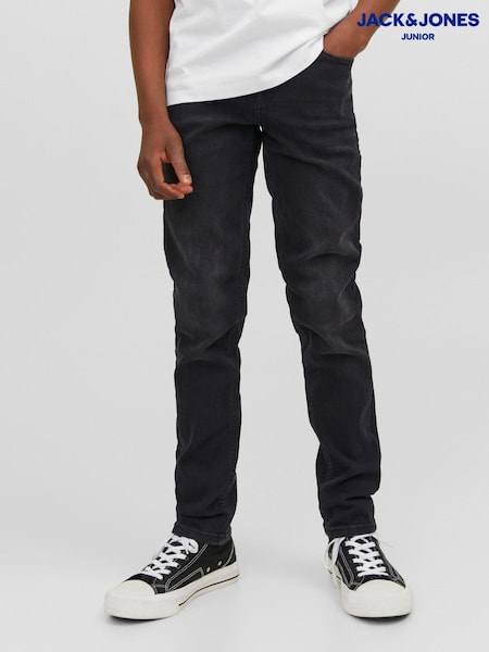 JACK & JONES JUNIOR Slim Fit Black Jeans (460855) | €20