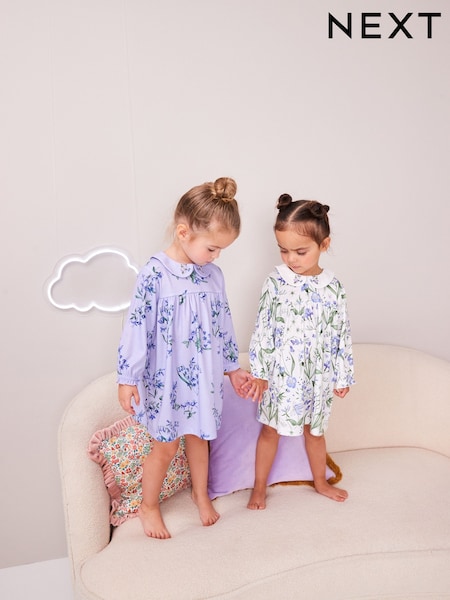 modra/White Bluebell - Nighties 2 Pack (2-12yrs) (461062) | € 19 - € 23