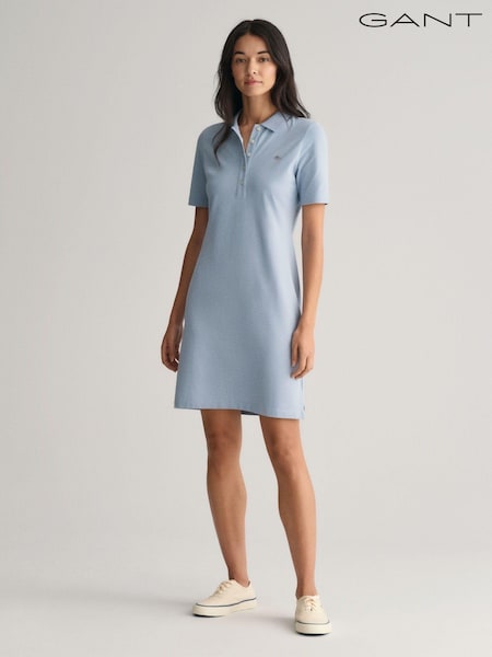 GANT 100% Cotton Shield Piqué Polo Dress (461192) | 73 €
