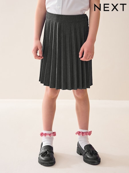 Grey Pleat School Skirt (3-16yrs) (461507) | AED41 - AED66