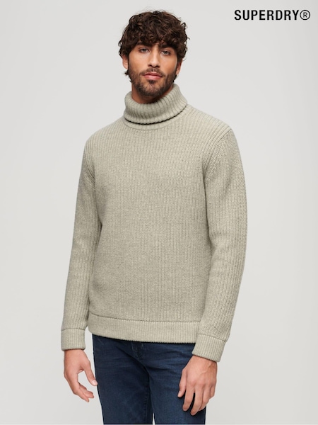 Superdry Magazin comerciant - Textured Roll Neck Jumper (462305) | 397 LEI