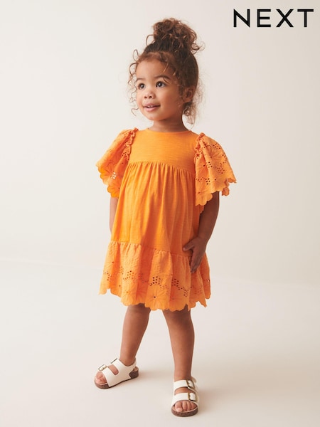 Oranžna - Broderie Dress (3mths-7yrs) (462849) | € 13 - € 16