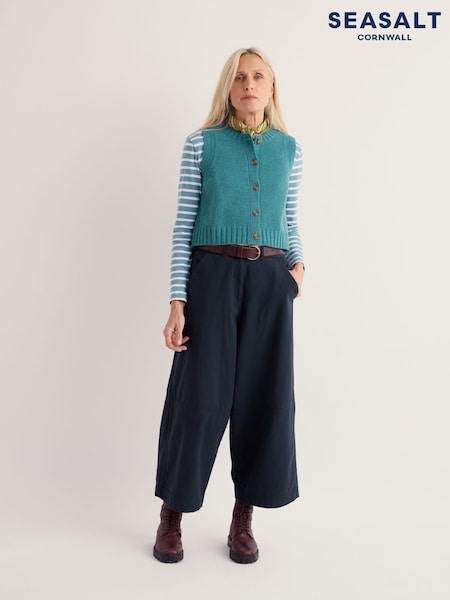 Blue - Seasalt Cornwall Derwenn Vest