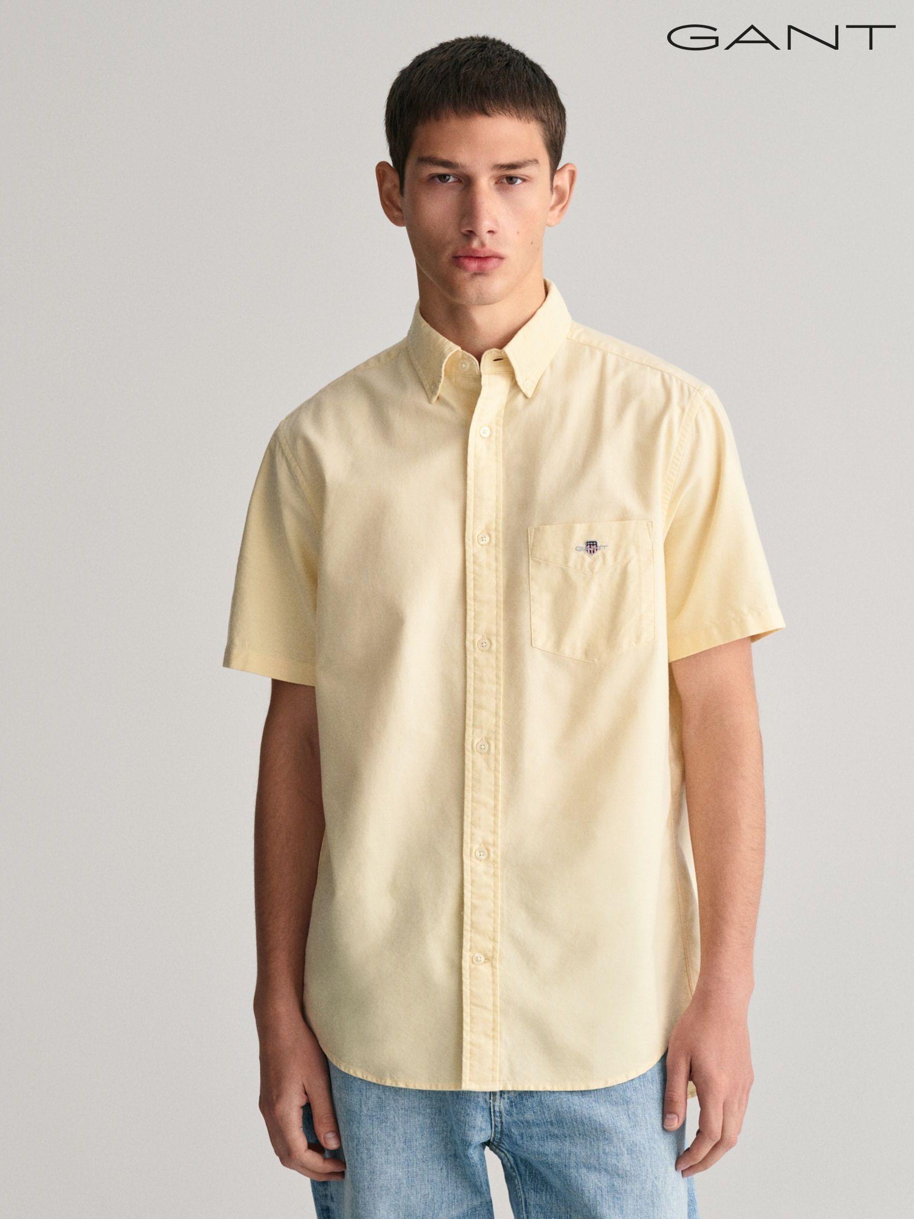 Yellow sleeve white shirt 2025