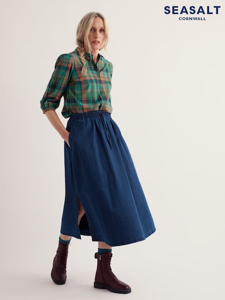 Green - Seasalt Cornwall Hope Cottage Blouse Ii