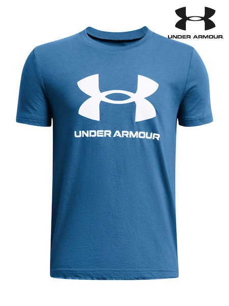Under Armour Blue/White Sportstyle Logo T-Shirt (463817) | € 9