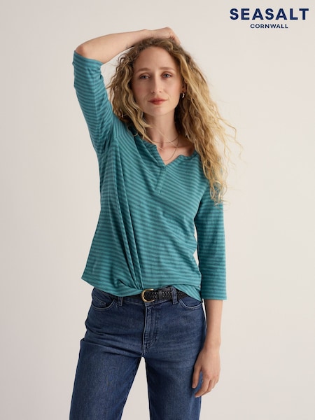 Green - Seasalt Cornwall Carlyon Top
