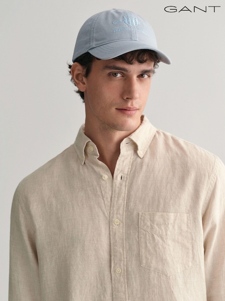 Hellblau - GANT Shield Cap aus 100 % Baumwolle (463889) | 30 €