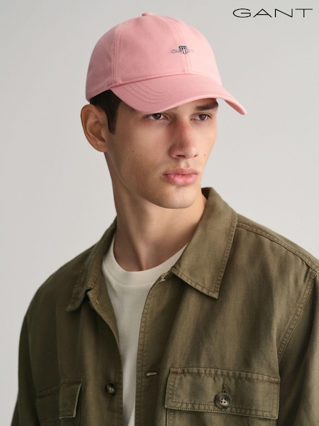 Rosa - GANT Shield Cap aus 100 % Baumwolle (463909) | 26 €