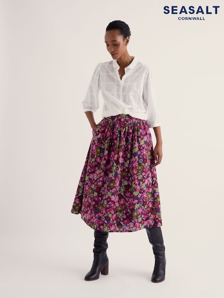 Pink - Seasalt Cornwall Mevagissey Skirt