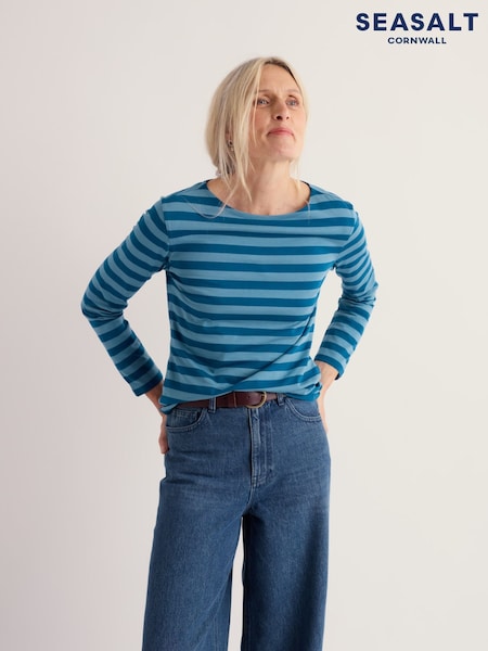 Blue - Seasalt Cornwall Sailor Shirt