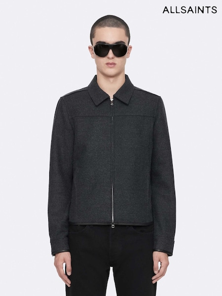 ধূসর - Regular Allsaints Carlow Jacket