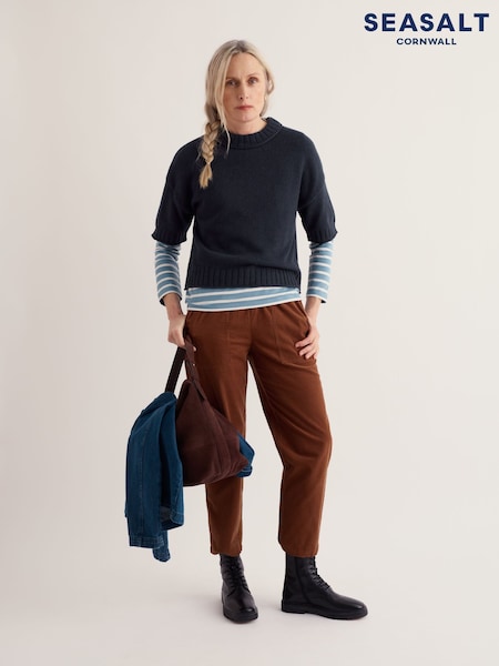 Navy Blue - Seasalt Cornwall Fistral Jumper