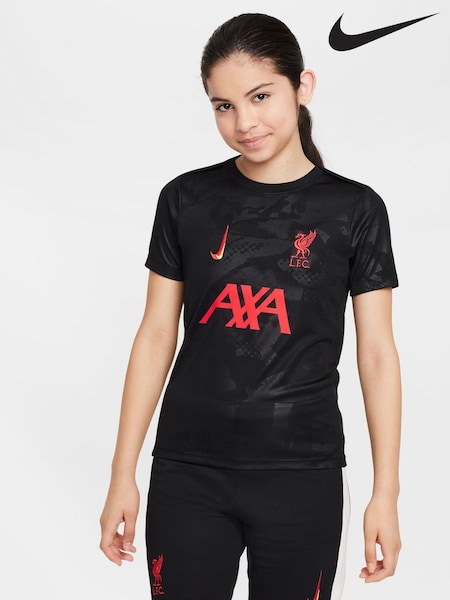 Nike Black Liverpool FC Academy Pre-Match T-Shirt (465263) | €36