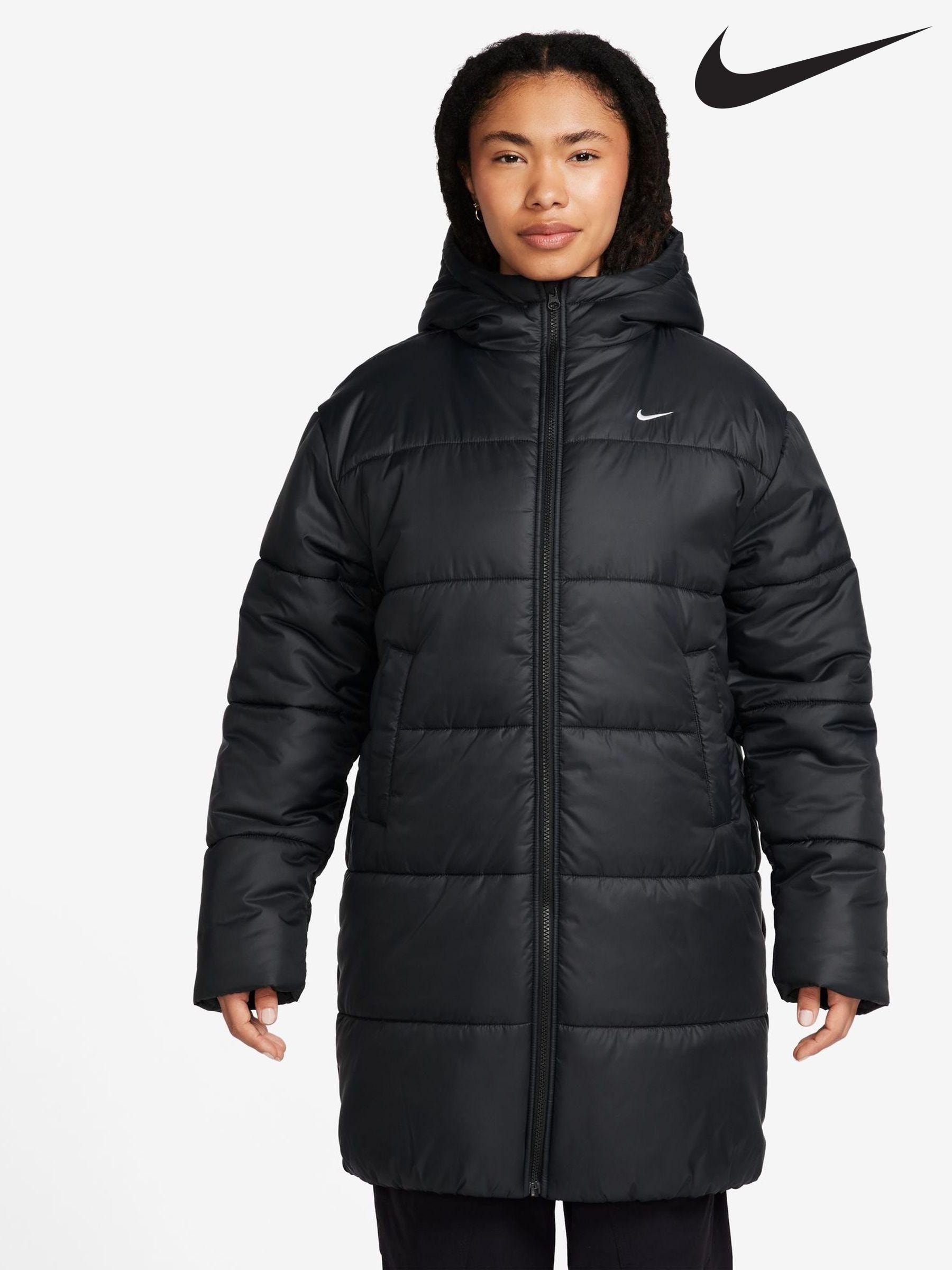 Women s Nike Black Quilted Padded Sportswear Coatsandjackets Next Luxembourg