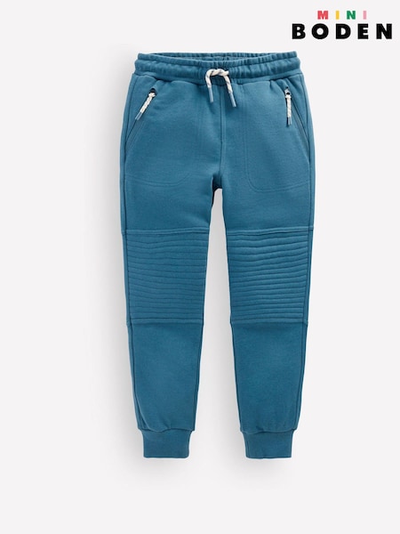 Blå - Boden Warrior Knee Joggers