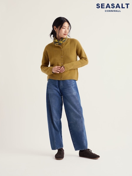 Yellow - Seasalt Cornwall Coweth Cardigan