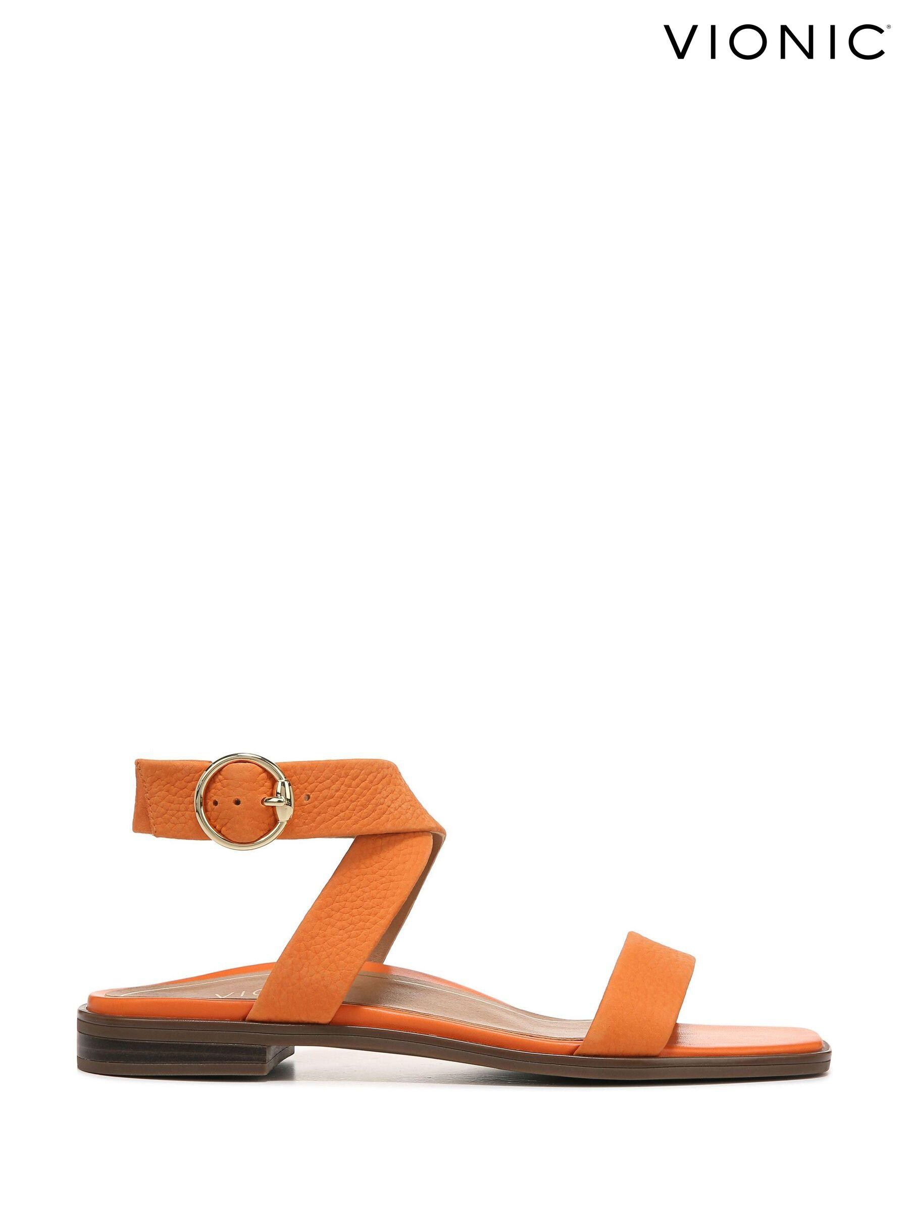 Vionic orange sandals top