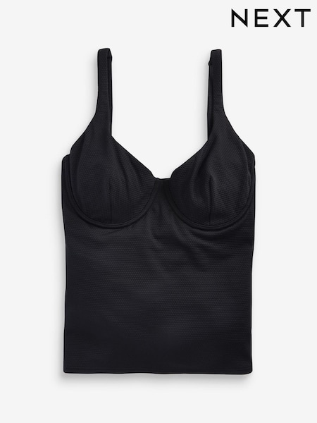 Black Tankini Top Bella DD+ Bikini Top (466598) | €10