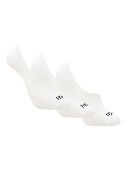 Белый - Lyle & Scott Invisible Trainer Socks 3 Pack (466741) | €16