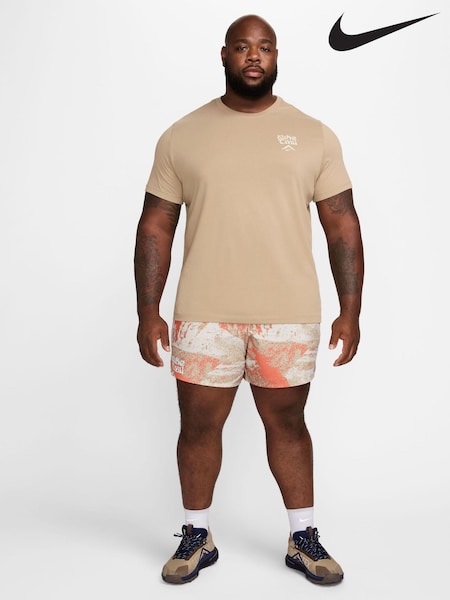 Nike Brown Dri-FIT Running T-Shirt (467209) | €22