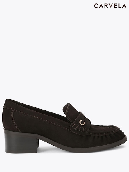 Brun - Carvela Arezzo Suede Loafer Shoes