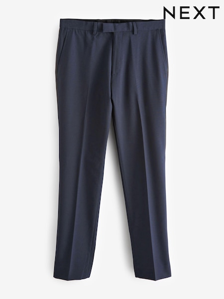 Navy Blue Slim Fit Tuxedo Suit Trousers (467670) | €12